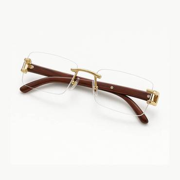 Rimless Wooden